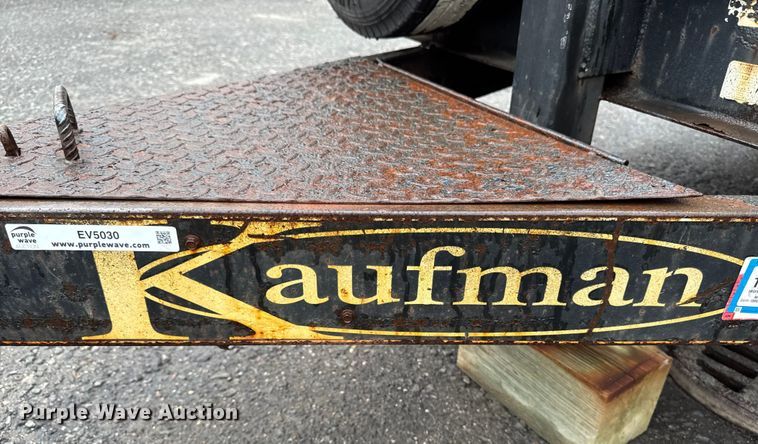 image for item EV5030 2019 Kaufman tilt deck equipment trailer