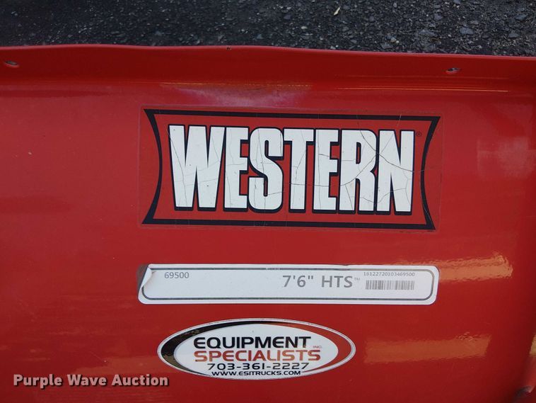 image for item EV5066 Western HTS snow plow