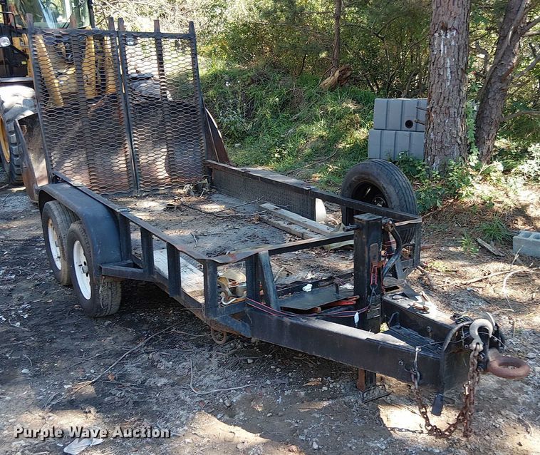 image for item EV5073 2022 Shop Built utility trailer