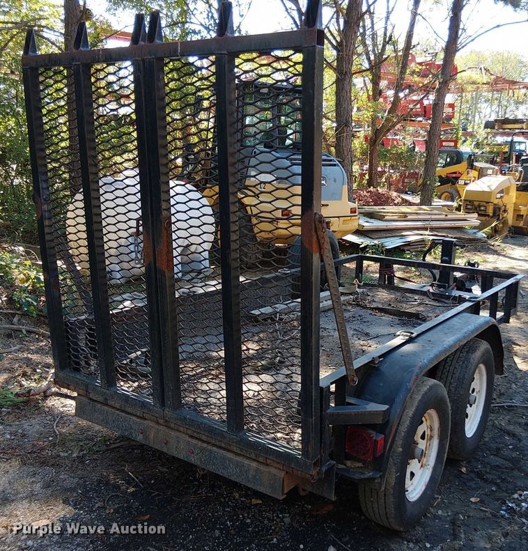 image for item EV5073 2022 Shop Built utility trailer