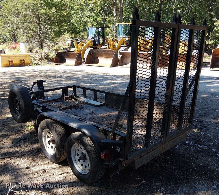 image for item EV5073 2022 Shop Built utility trailer