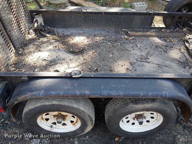 image for item EV5073 2022 Shop Built utility trailer