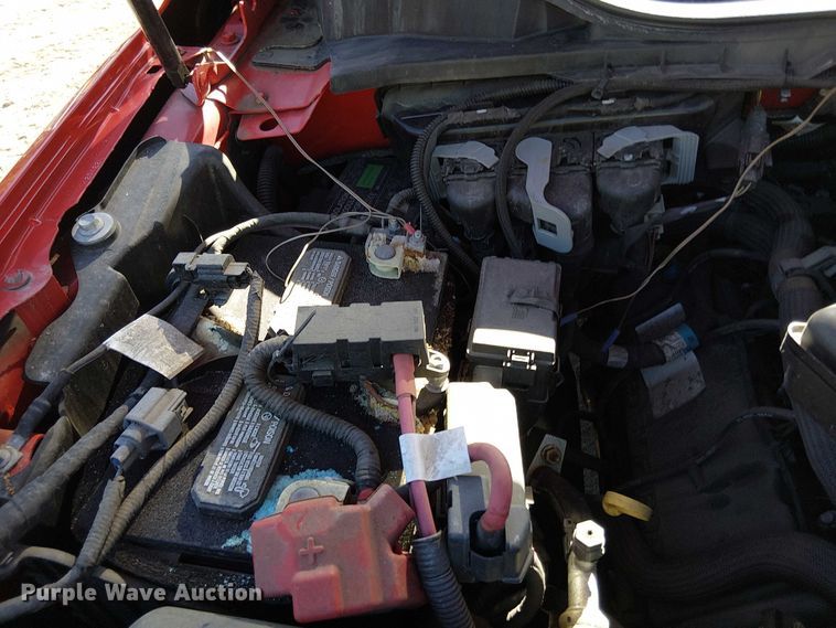 image for item EV5074 2022 Ford F350 Super Duty SuperCab utility bed pickup truck