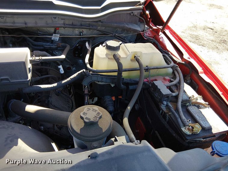 image for item EV5074 2022 Ford F350 Super Duty SuperCab utility bed pickup truck