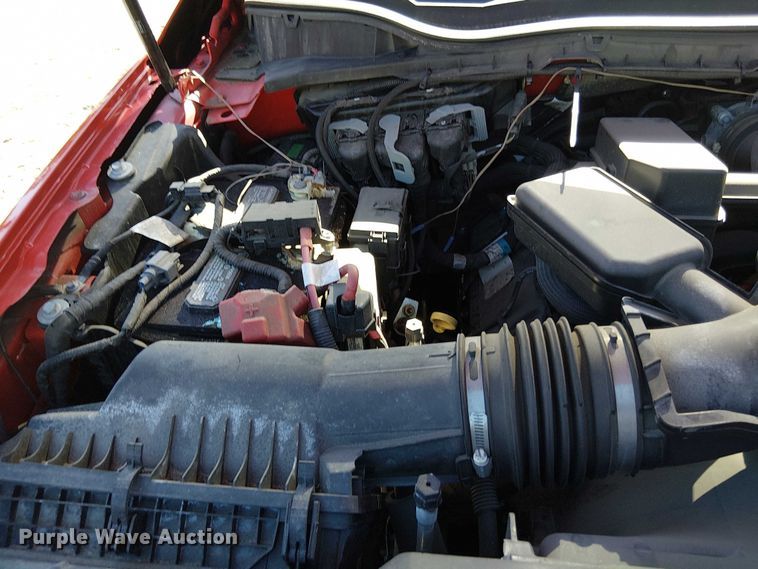 image for item EV5074 2022 Ford F350 Super Duty SuperCab utility bed pickup truck