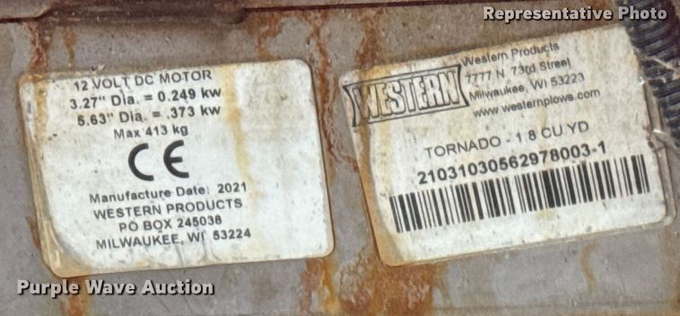 image for item EV5076 (3) Western Tornado spreader