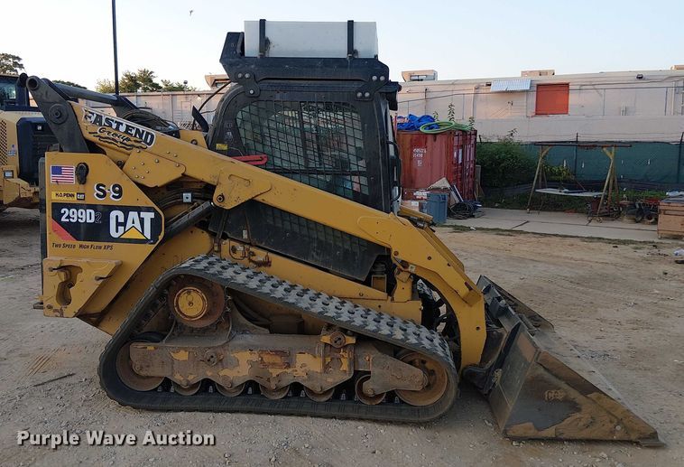 MINI CARGADOR SOBRE ORUGAS 2019 CATERPILLAR 299D2