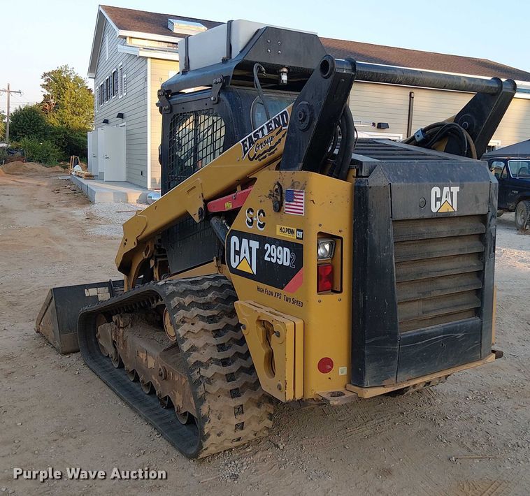 image for item EV5084 2019 Caterpillar 299D2 tracked skid steer loader