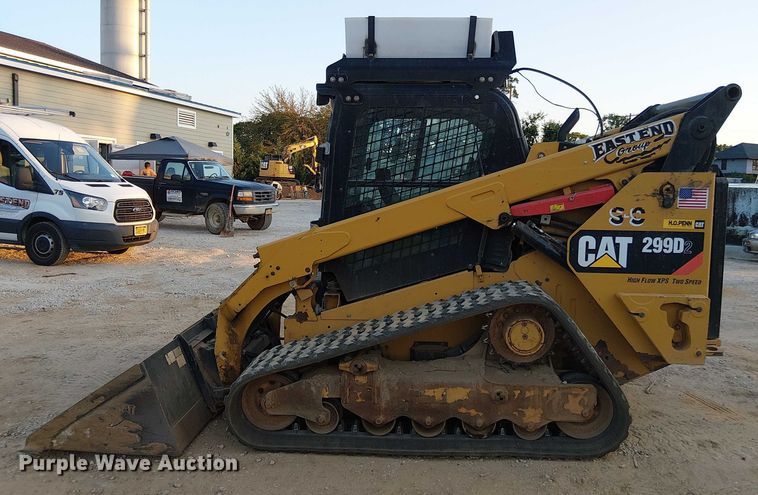 image for item EV5084 2019 Caterpillar 299D2 tracked skid steer loader