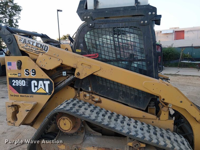 image for item EV5084 2019 Caterpillar 299D2 tracked skid steer loader