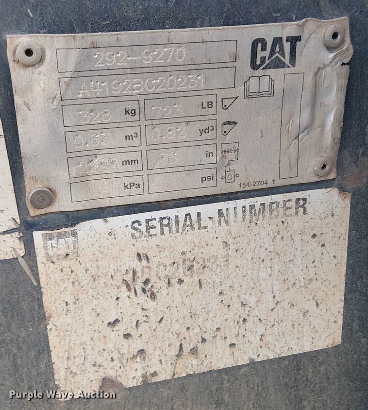 image for item EV5084 2019 Caterpillar 299D2 tracked skid steer loader