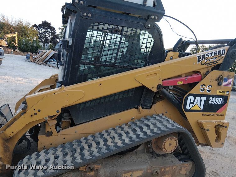 image for item EV5084 2019 Caterpillar 299D2 tracked skid steer loader