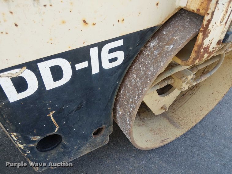 image for item EV5085 Ingersoll Rand DD-16 double drum vibratory roller