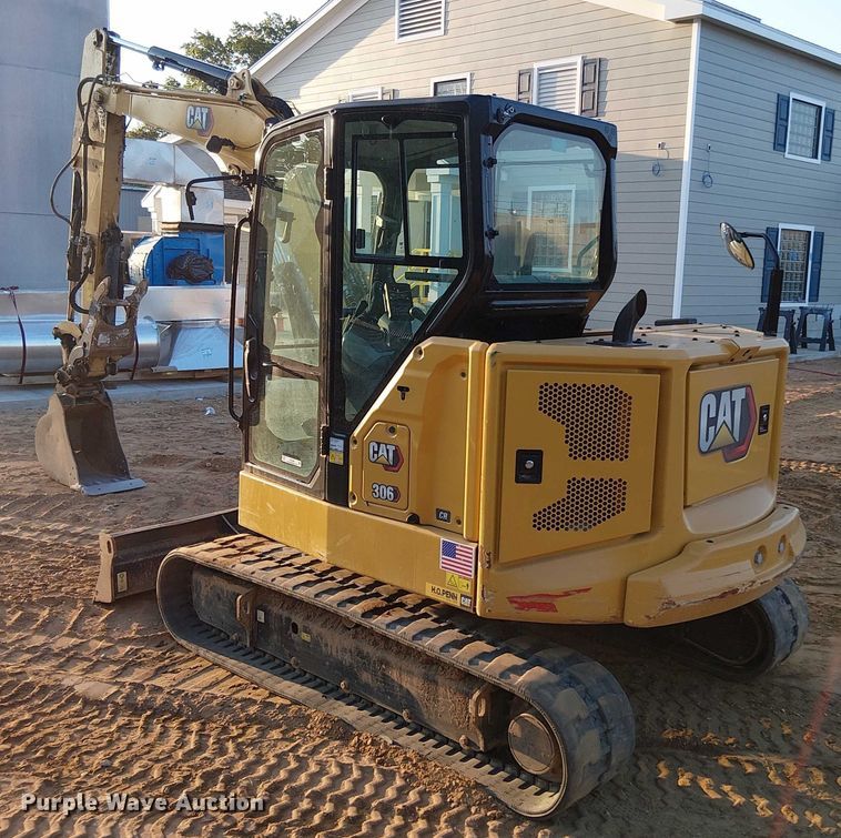 image for item EV5086 2021 Caterpillar 306 CR mini excavator