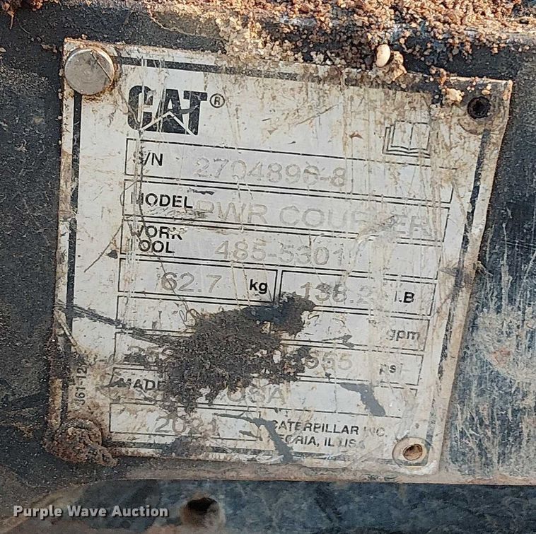 image for item EV5086 2021 Caterpillar 306 CR mini excavator