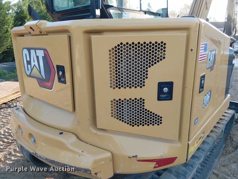 image for item EV5086 2021 Caterpillar 306 CR mini excavator