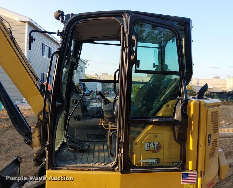image for item EV5086 2021 Caterpillar 306 CR mini excavator