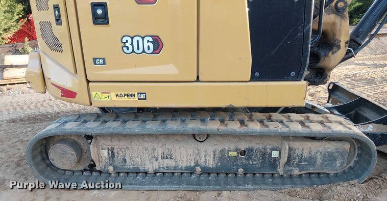 image for item EV5086 2021 Caterpillar 306 CR mini excavator