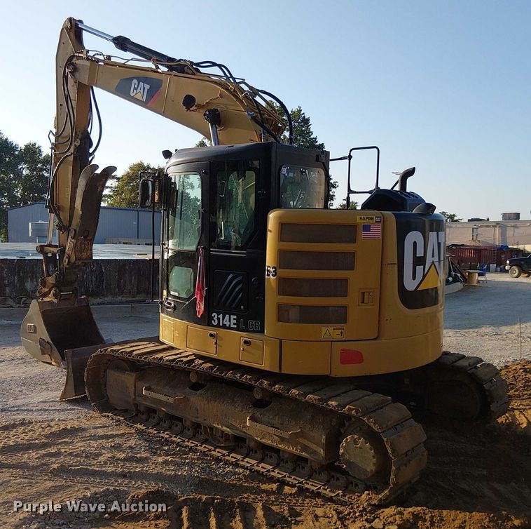 image for item EV5087 2016 Caterpillar 314ELCR mini excavator
