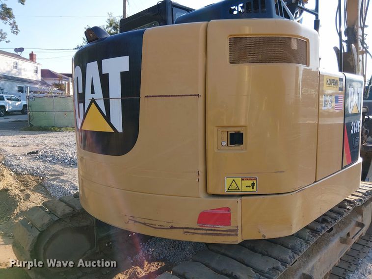 image for item EV5087 2016 Caterpillar 314ELCR mini excavator