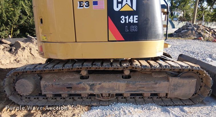image for item EV5087 2016 Caterpillar 314ELCR mini excavator