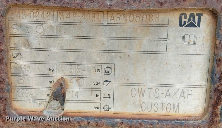 image for item EV5088 2015 Caterpillar 950M wheel loader