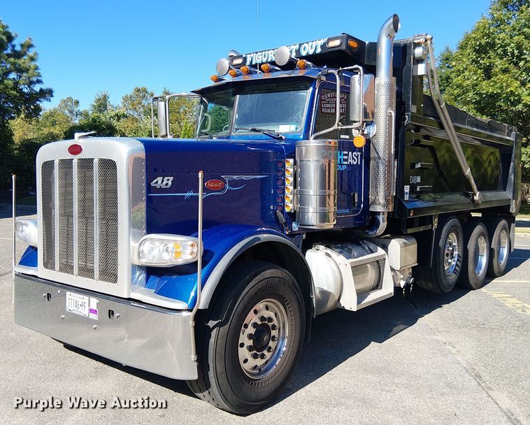 image for item EV5117 2021 Peterbilt 389 dump truck