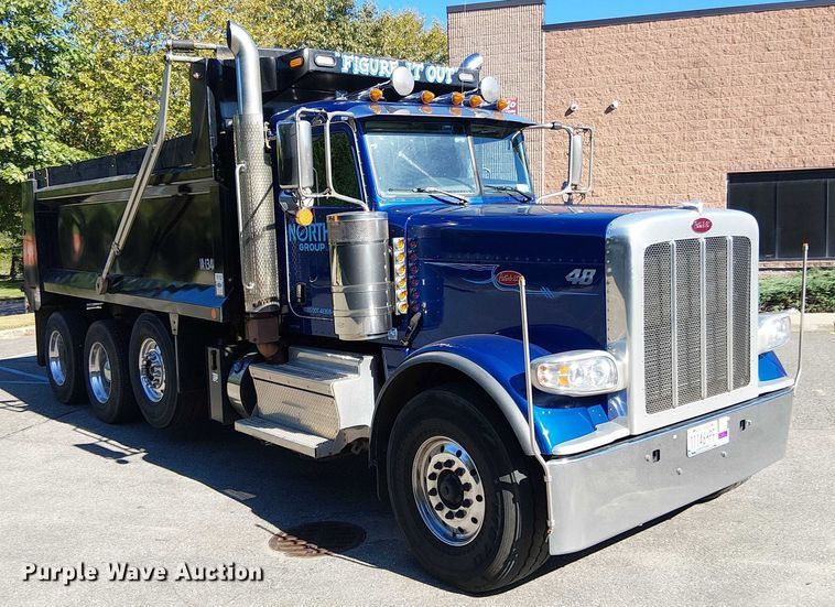 image for item EV5117 2021 Peterbilt 389 dump truck