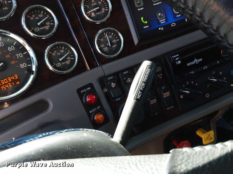 image for item EV5117 2021 Peterbilt 389 dump truck