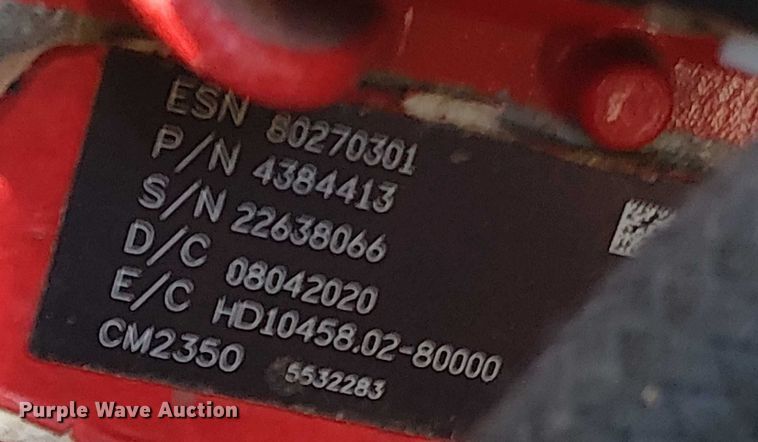 image for item EV5117 2021 Peterbilt 389 dump truck