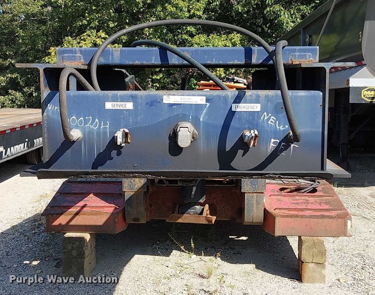 image for item EV5120 2020 Witzco lowboy equipment trailer