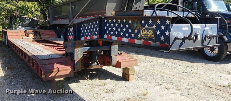 image for item EV5120 2020 Witzco lowboy equipment trailer