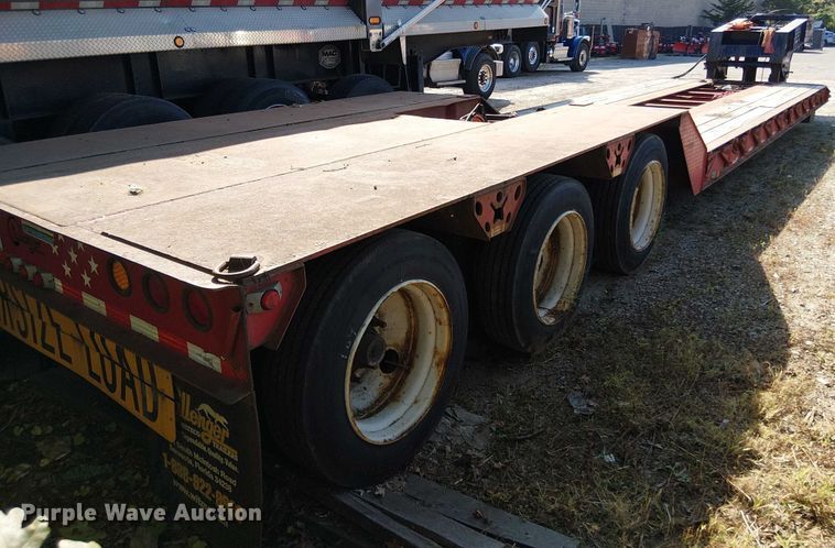 image for item EV5120 2020 Witzco lowboy equipment trailer