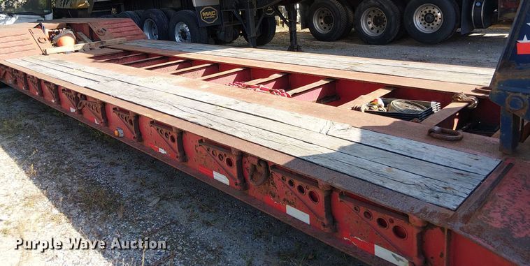 image for item EV5120 2020 Witzco lowboy equipment trailer