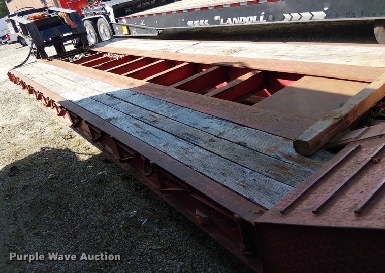 image for item EV5120 2020 Witzco lowboy equipment trailer