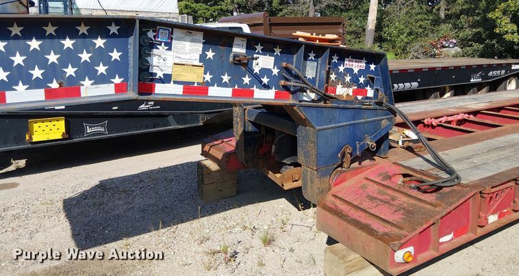 image for item EV5120 2020 Witzco lowboy equipment trailer