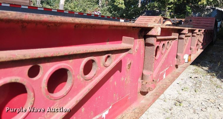 image for item EV5120 2020 Witzco lowboy equipment trailer