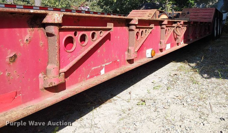 image for item EV5120 2020 Witzco lowboy equipment trailer
