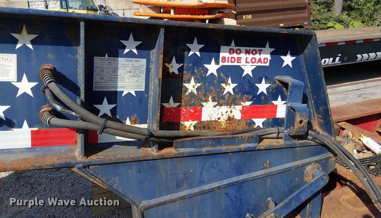 image for item EV5120 2020 Witzco lowboy equipment trailer