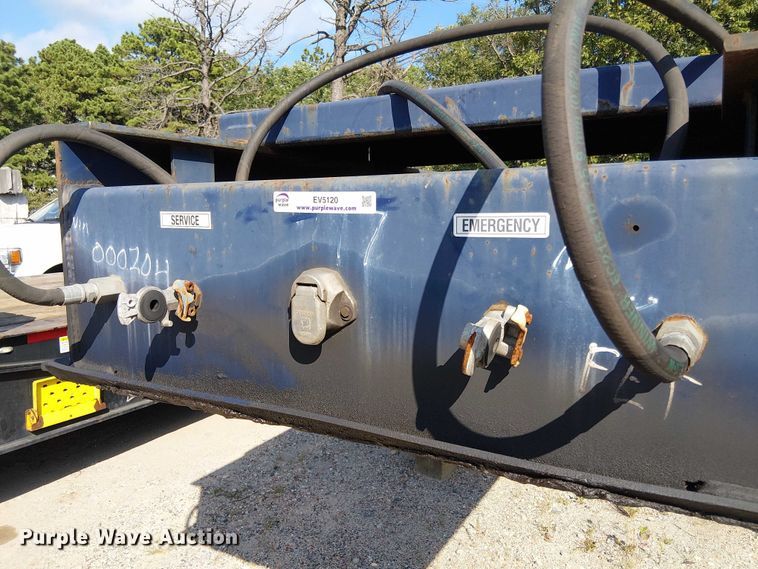 image for item EV5120 2020 Witzco lowboy equipment trailer