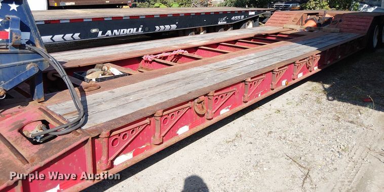 image for item EV5120 2020 Witzco lowboy equipment trailer