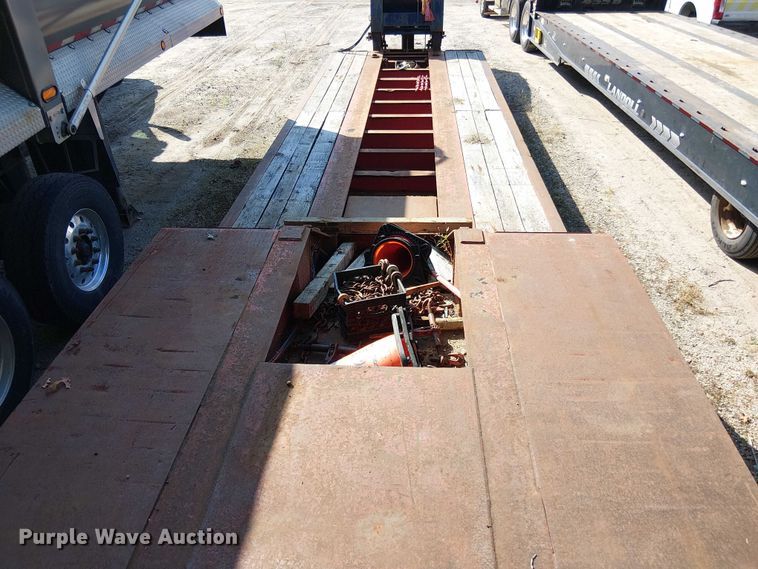 image for item EV5120 2020 Witzco lowboy equipment trailer