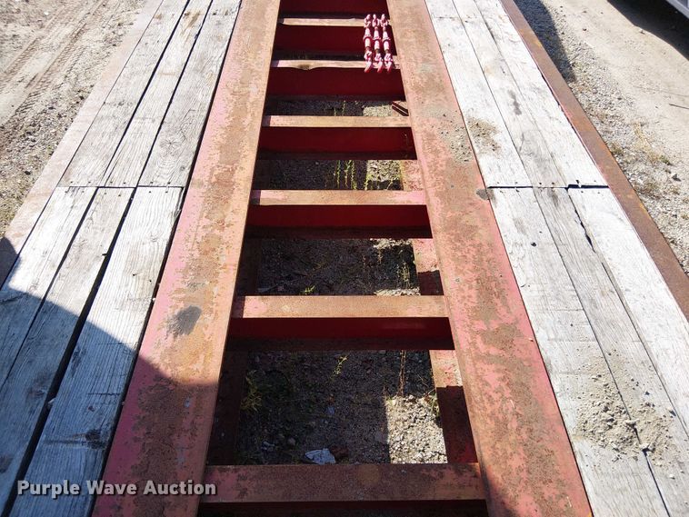 image for item EV5120 2020 Witzco lowboy equipment trailer