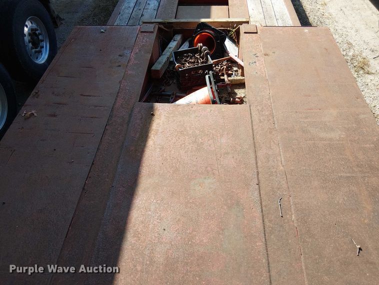 image for item EV5120 2020 Witzco lowboy equipment trailer