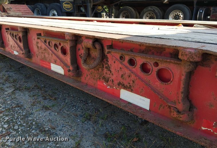 image for item EV5120 2020 Witzco lowboy equipment trailer