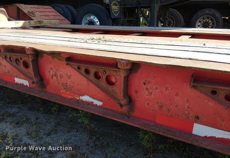 image for item EV5120 2020 Witzco lowboy equipment trailer