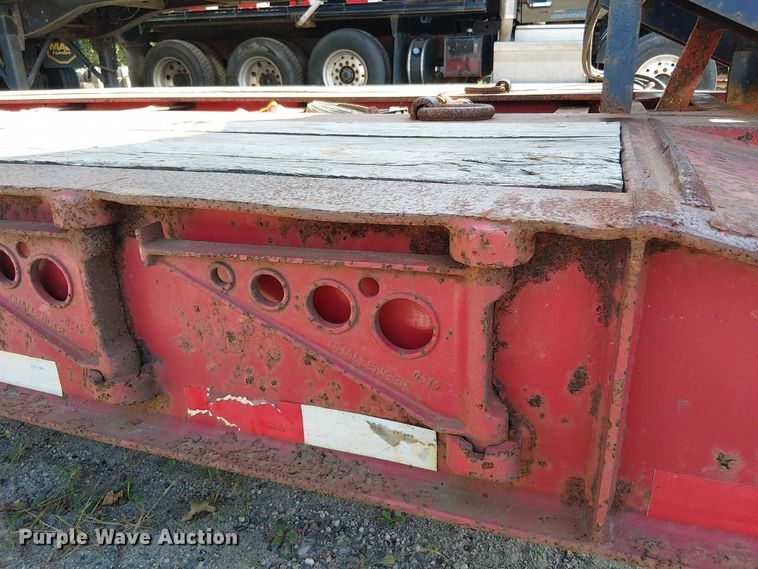image for item EV5120 2020 Witzco lowboy equipment trailer