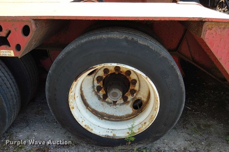 image for item EV5120 2020 Witzco lowboy equipment trailer