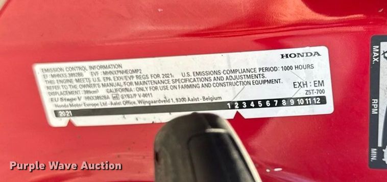 image for item EV5123 2021 Ford F350 Super Duty SuperCab utility bed pickup truck