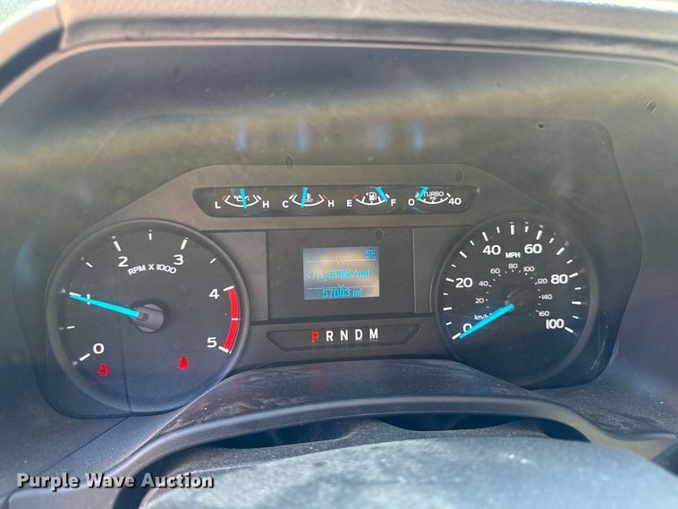 image for item EV5123 2021 Ford F350 Super Duty SuperCab utility bed pickup truck